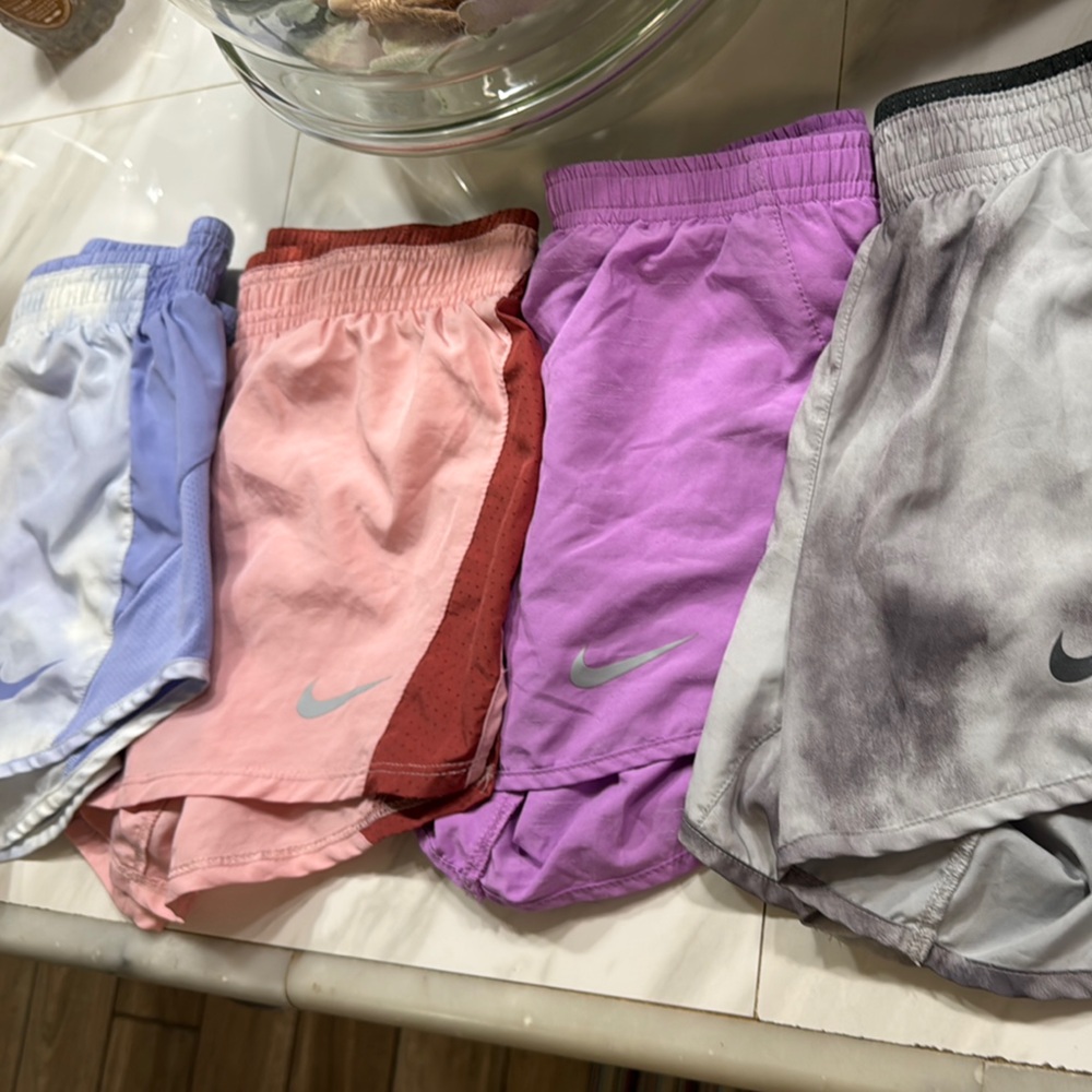 Nike Athletic Shorts-4 Pair